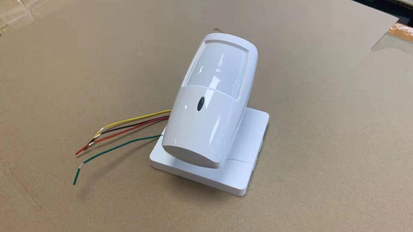 天网安保有线红外线感应探头家用有线红外探测器室内防盗器报警器