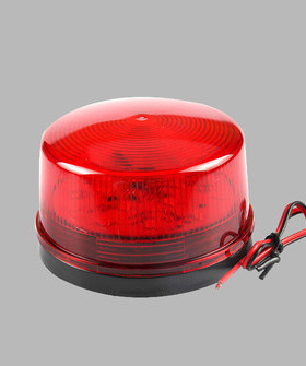 报警器警示灯 小闪灯LED闪灯DC12V红色报警灯警报灯警示灯防盗