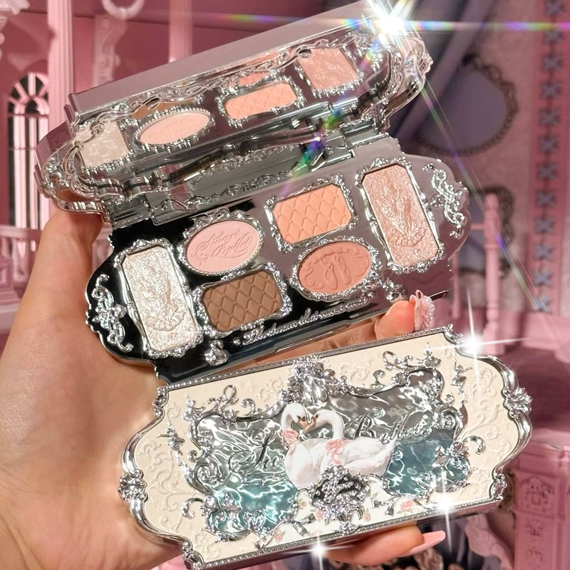 花知晓天鹅芭蕾六色眼影盘