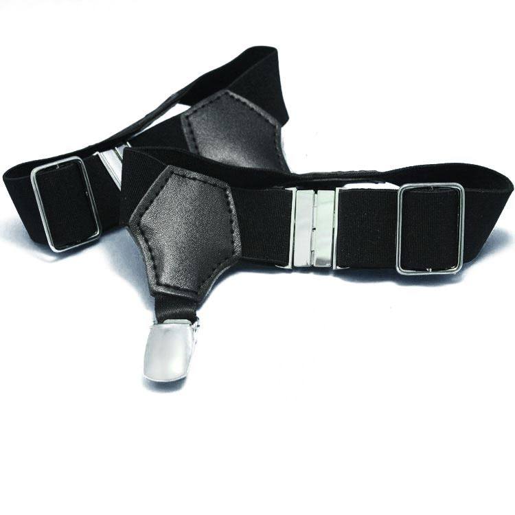 男士袜夹吊袜带 可调节小腿环吊袜带 成人棉袜丝袜防滑夹通用百搭