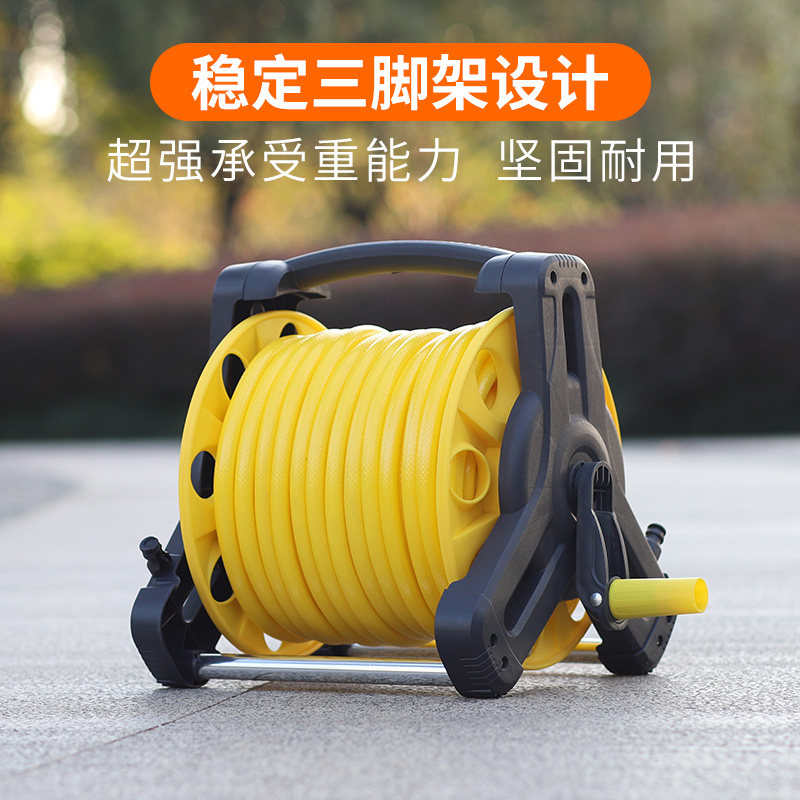 水管收纳架收管神器卷管器转盘绕管架子农用水车架手摇缠绕水管i.