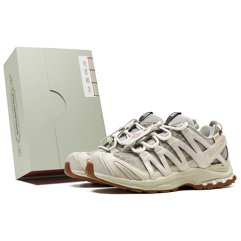 熊猫恶作剧SALOMON萨洛蒙CNY蛇年限定蜕尘迎金碧烟低帮户外功能鞋