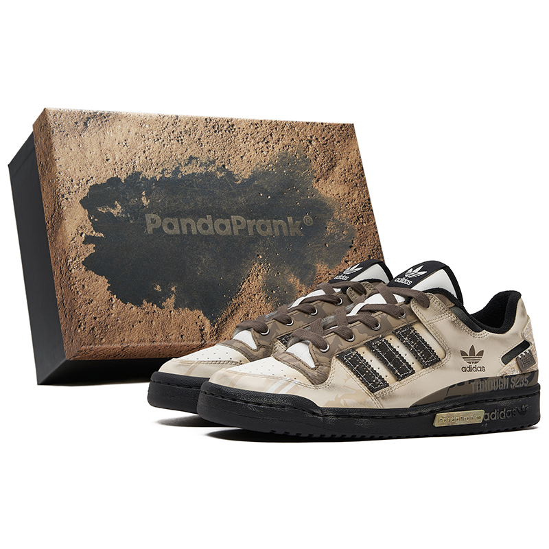 熊猫恶作剧Adidas originals FORUM Low漠野迷踪叠沙低帮休闲板鞋