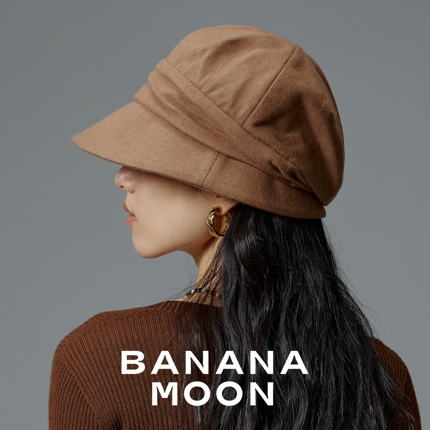 万般包容_松弛解构前宽后窄渔夫帽羊绒羊毛长期主义盆帽