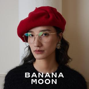 手作CleanFit_定纺100支美利奴羊毛强缩贝雷帽立体堆叠慵懒画家帽