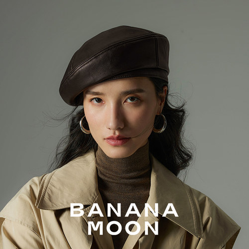 Bananamoon女秋冬无沿清水羊皮