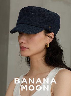 松弛时髦B入_高奢汉麻和纸混纺牛仔风骑士帽酷飒经典休闲风报童帽