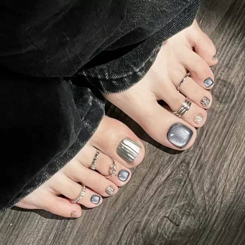 穿戴脚趾甲163夏天穿戴甲脚指甲贴片新款显白脚趾甲美甲贴片成品,彩妆/香水/美妆工具,美甲工具,淘宝优惠券,粉丝福利购,淘宝优惠卷