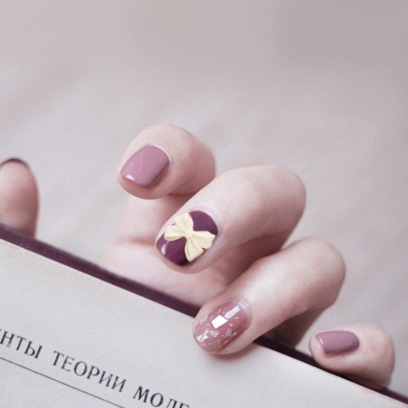 2026年新款儿童美甲穿戴甲粉紫贝壳蝴蝶指甲贴片短款24片成品甲片,彩妆/香水/美妆工具,美甲工具,淘宝优惠券,粉丝福利购,淘宝优惠卷