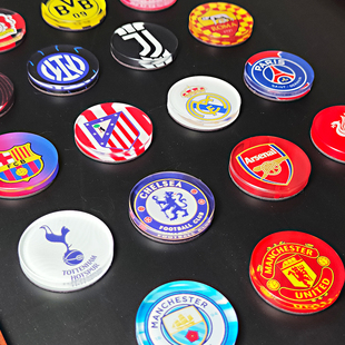 足球最TOP豪门队徽款冰箱贴 皇马巴萨曼城曼联阿森纳意甲德甲拜仁
