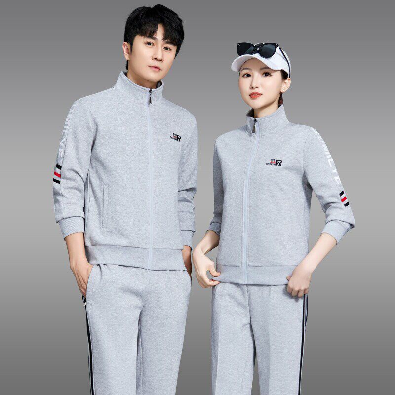 卫衣男士运动套装秋季2026新款时尚情侣运动服男女休闲女士跑步服