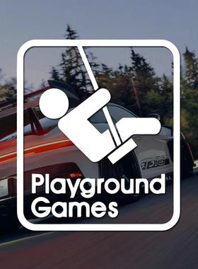 极限竞速游戏Playground荡秋千侧窗油箱电动摩托汽车贴纸车窗贴