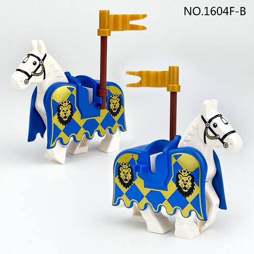 三款黑袍战队配件马旗跨境儿童拼装小颗粒积木玩具1604F