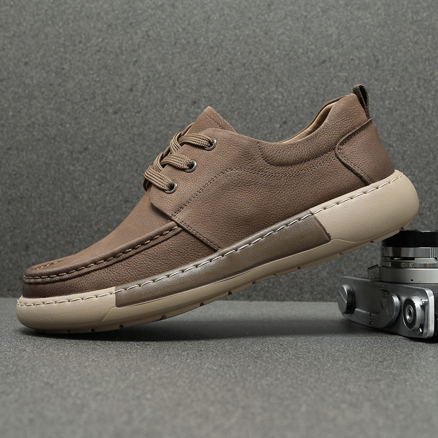 男鞋2025新款真皮休闲鞋男皮鞋