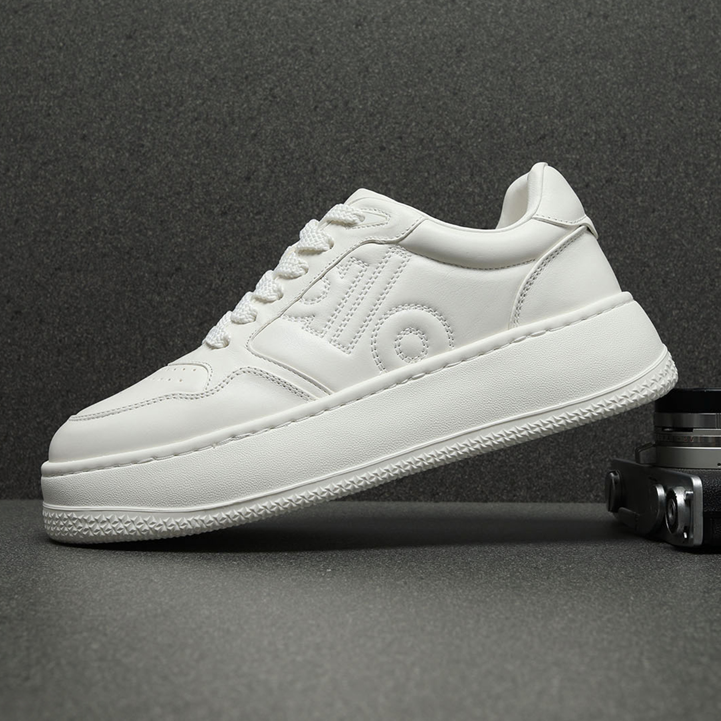 头层牛皮男鞋2025新款运动休闲鞋