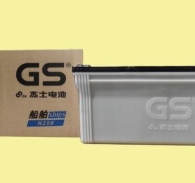 天津杰士电池（原统一蓄电池）N200L 195H52 船舶蓄电池 汽车电瓶