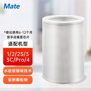 另一半适配小米空气净化器滤芯1 pro过滤网除甲醛除雾霾颗粒物