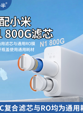 适配小米净水器N1 800G米800改装通用平替ppc复合反渗透滤芯