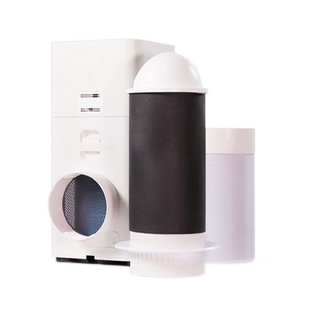 米皮适配小米空气净化器升级为穿墙式新风系统家用除甲醛除霾换气