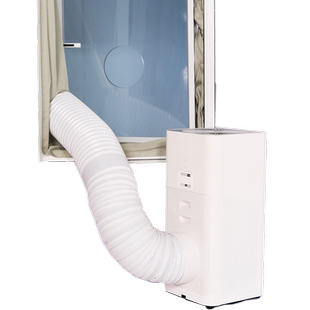 米皮软布窗缝式新风系统适配小米空气净化器升级为小米新风系统