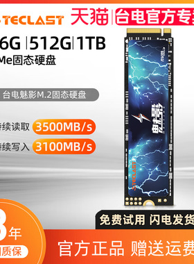 台电 256G 512G 1T 长江颗粒M.2 SSD固态硬盘NVMe pcie 2280 M2