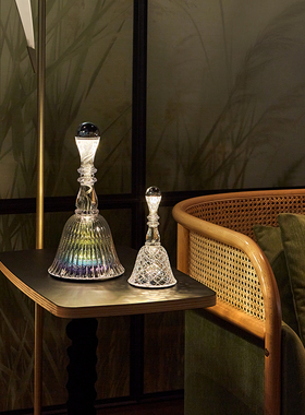 意大利Ramun拉梦 Bella 水晶梦幻护眼新款氛围灯可调光充电小灯