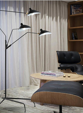 法国进口Serge Mouille Lampadaire 客厅落地灯展厅氛围灯创意