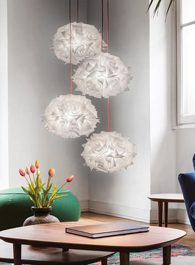 Slamp Veli 意大利进口 吊灯简约现代组合客厅卧室书房餐厅创意