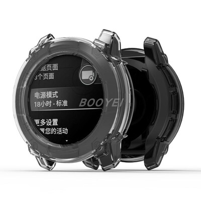 适用佳明手表本能Instinct 3保护壳透明防尘套instinct3钢化膜套