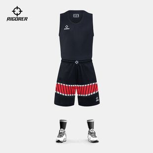 清仓印制新款准者篮球衣套装男夏成人大学生比赛定制DIY蓝球队服