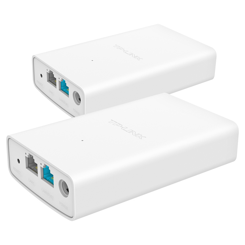 普联TP-LINK TL-E211套装 电梯专用无线网桥套装标准POE供电免配置电梯监控网络点对点无线传输器