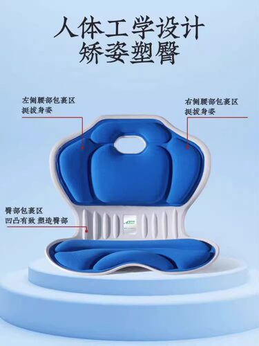 抖音同款护腰坐垫椅儿童防驼背