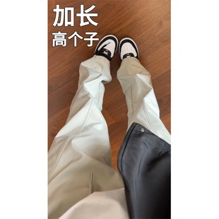 冬季 男款 加绒裤 子户外工装 高个子加长版 休闲直筒裤 青少年冲锋裤