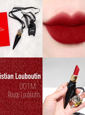 正品萝卜丁CL口红女王权杖001M黑管金管情人节送女友套盒礼盒013m