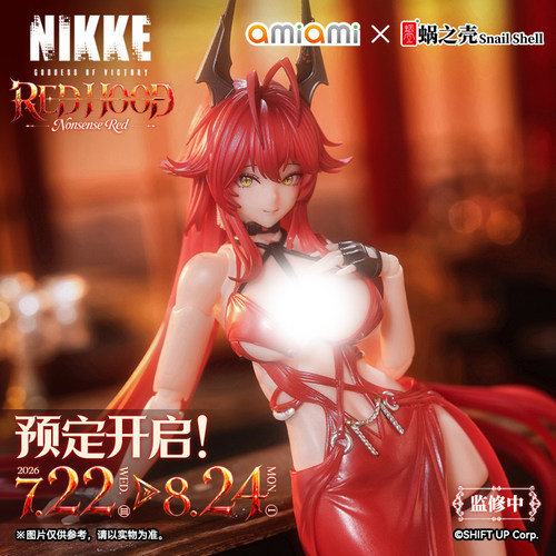 定金 蜗之壳NIKKE胜利女神小红帽Red Hood1/12涂装完成品可动手办