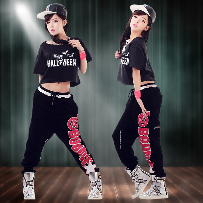 拉拉队服装韩国女团同款演出服广场舞成人舞蹈表演时尚啦啦操衣服