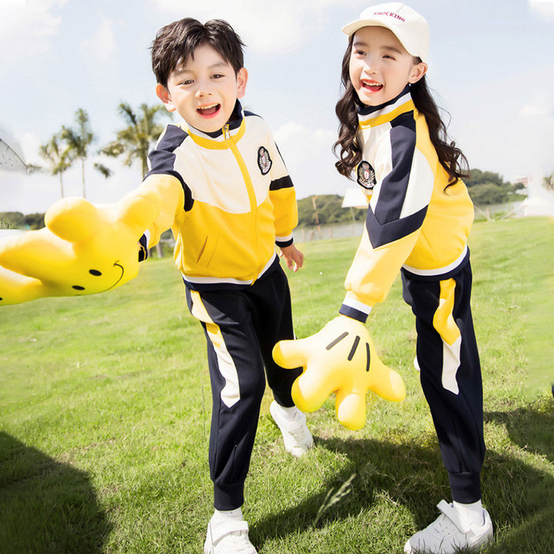 幼儿园园服夏装毕业拍照学院风六一表演出班服小学生夏季校服套装