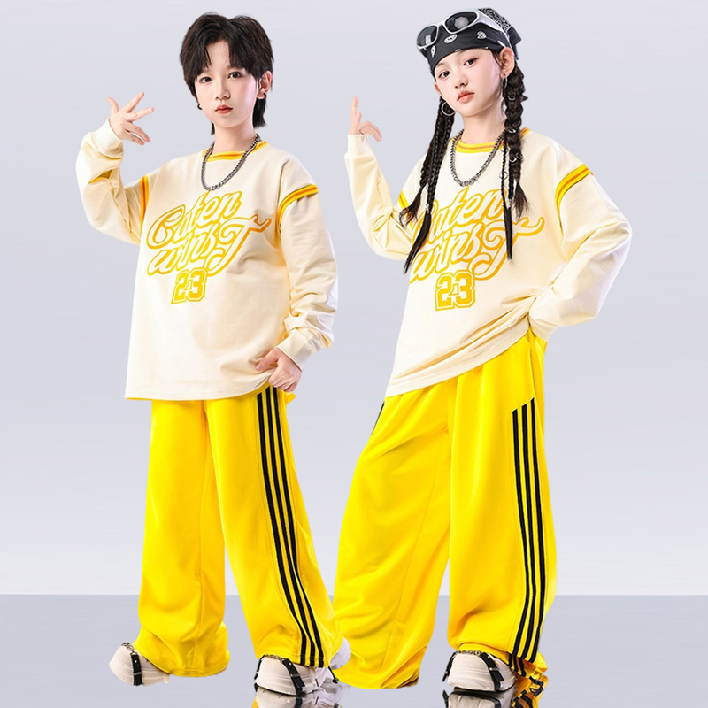儿童啦啦队演出服小学生运动会开幕式服装幼儿园舞蹈表演班服套装