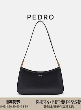 PEDRO鎏金系列Jatte腋下包宽肩带HOBO包PW2-75210161