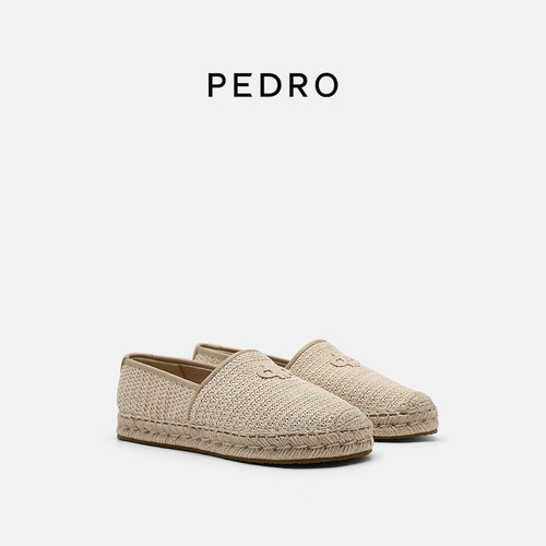 PEDRO编织乐福鞋26春季航海系列低帮休闲舒适单鞋PW1-65490216-2
