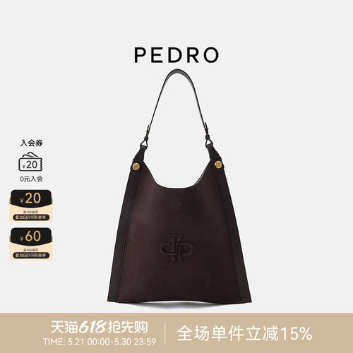 PEDRO托特包ICON新款女包柔软单肩包手提包PW2-75210179-1