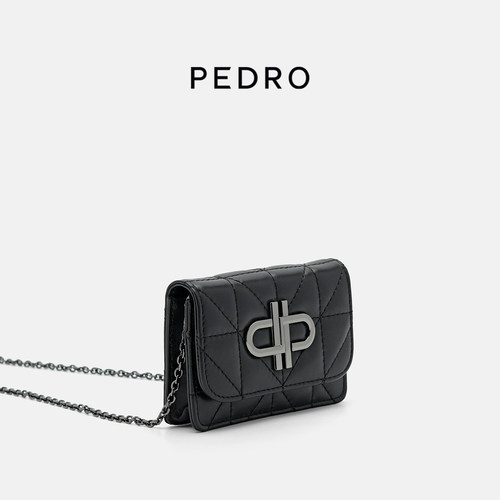 PEDRO牛皮链条包ICON系列女士迷你卡包PW4-25940034