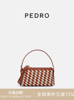 PEDRO编织斜挎包26夏季女包南风岸系列迷你手机包PW4-95210020-1