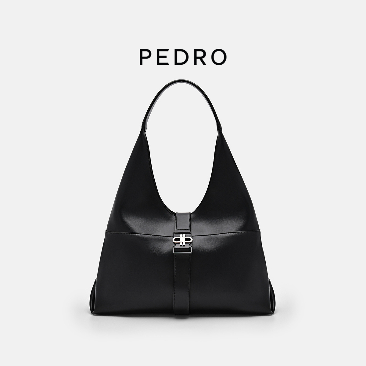 PEDRO大容量托特包ICON三角包女士hobo包单肩包PW2-35210018
