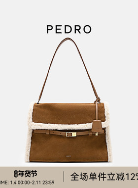 PEDRO大容量托特包冬季ICON系列女包单肩包PW2-75210186