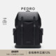 PEDRO双肩包冬季 26320159 新款 男大容量休闲翻盖抽绳背包PM2