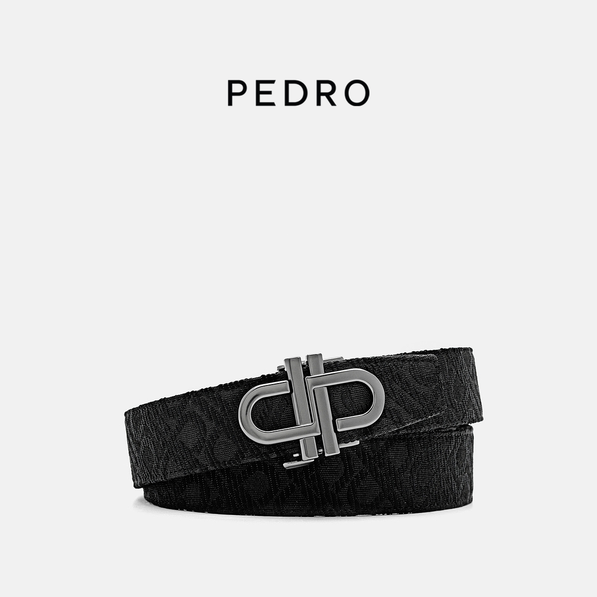 PEDRO牛皮腰带ICON系列男士复古压花皮带PM3-25940008