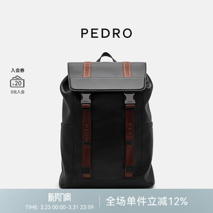 PEDRO大容量双肩包休闲多功能背包15寸电脑包PM2 25210227