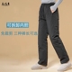 冬挡风户外实用防寒中老年加厚保暖裤 羽绒裤 女外穿高腰女棉裤