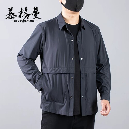 男士夏季大码轻薄防晒衣夹克